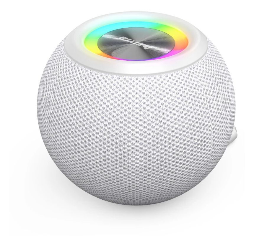 188238 Ball Shape 5 W Bluetooth Lautsprecher Laufzeit bis 10 h  (Weiß) 
