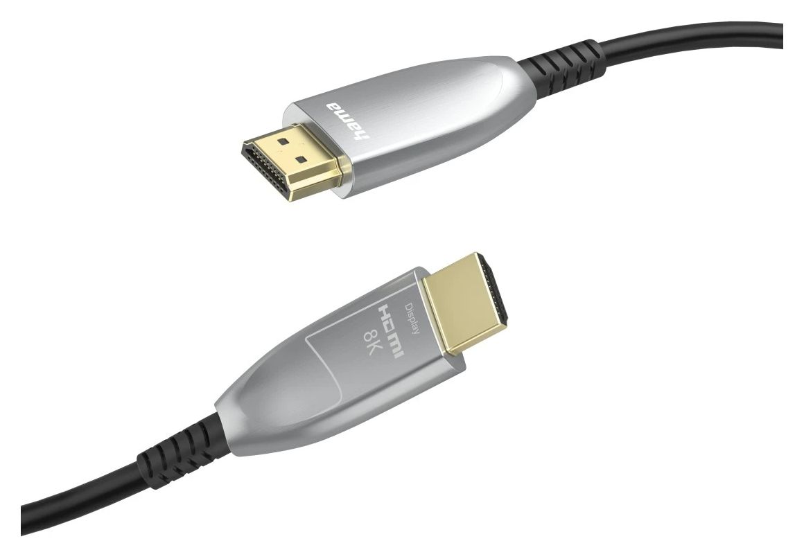 202036 48 Gbit/s Stecker Gerade HDMI auf HDMI Typ A (Standard) 15 m (Schwarz, Grau, Silber) 