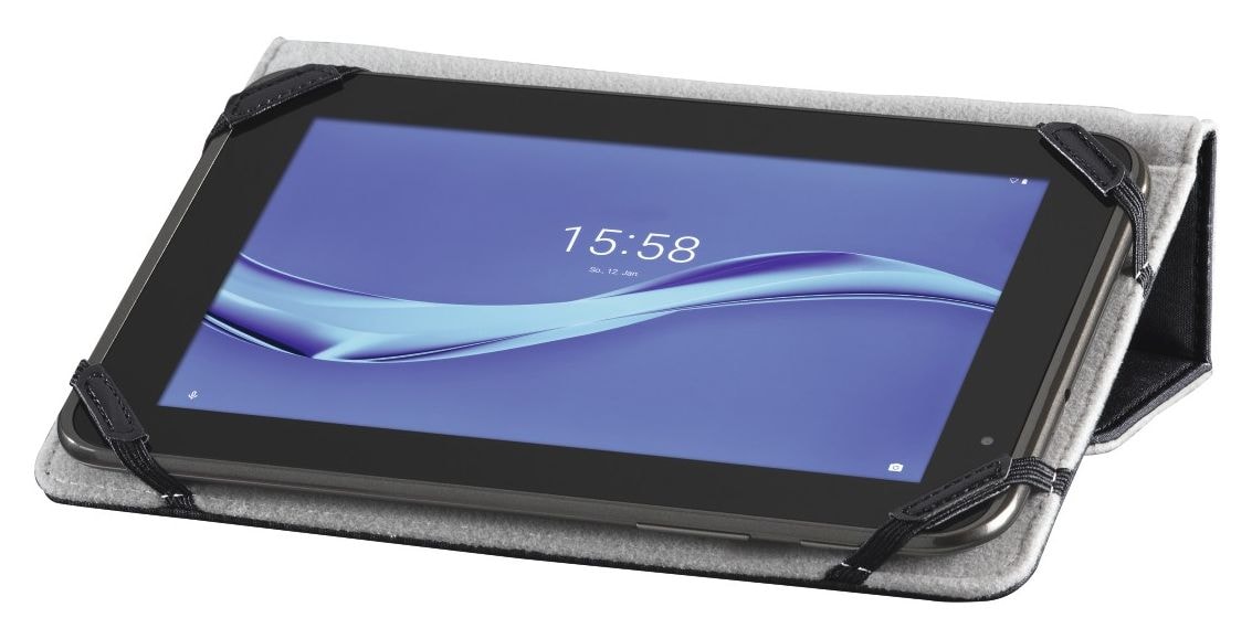 216429 Strap Folio aus Kunststoff für Jede Marke 9.5" - 11" bis 27,9 cm (11") mit Nicht zutreffend (Schwarz) 