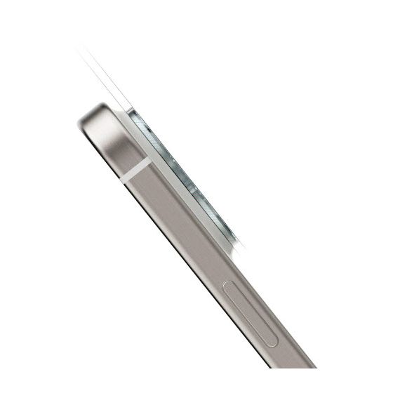 222742 Cam Protect Kameraobjektivschutz gehärtetes Glas 9H für  Apple iPhone 15 / 15 Plus Bruchfest, Schlagfest, Schlagfest, Kratzresistent, Splitterfrei, Schockresistent 