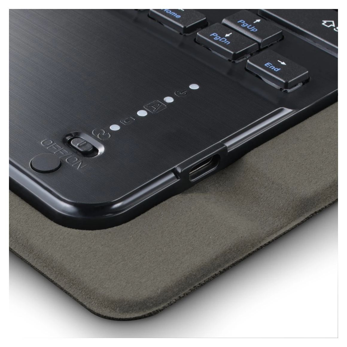 227084 Premium Folio aus Kunststoff für Samsung Galaxy Tab S10+ 12.4" bis 31,5 cm (12.4") Schmutzabweisend, Staubresistent, Kratzresistent mit Magnetverschluss (Schwarz) 