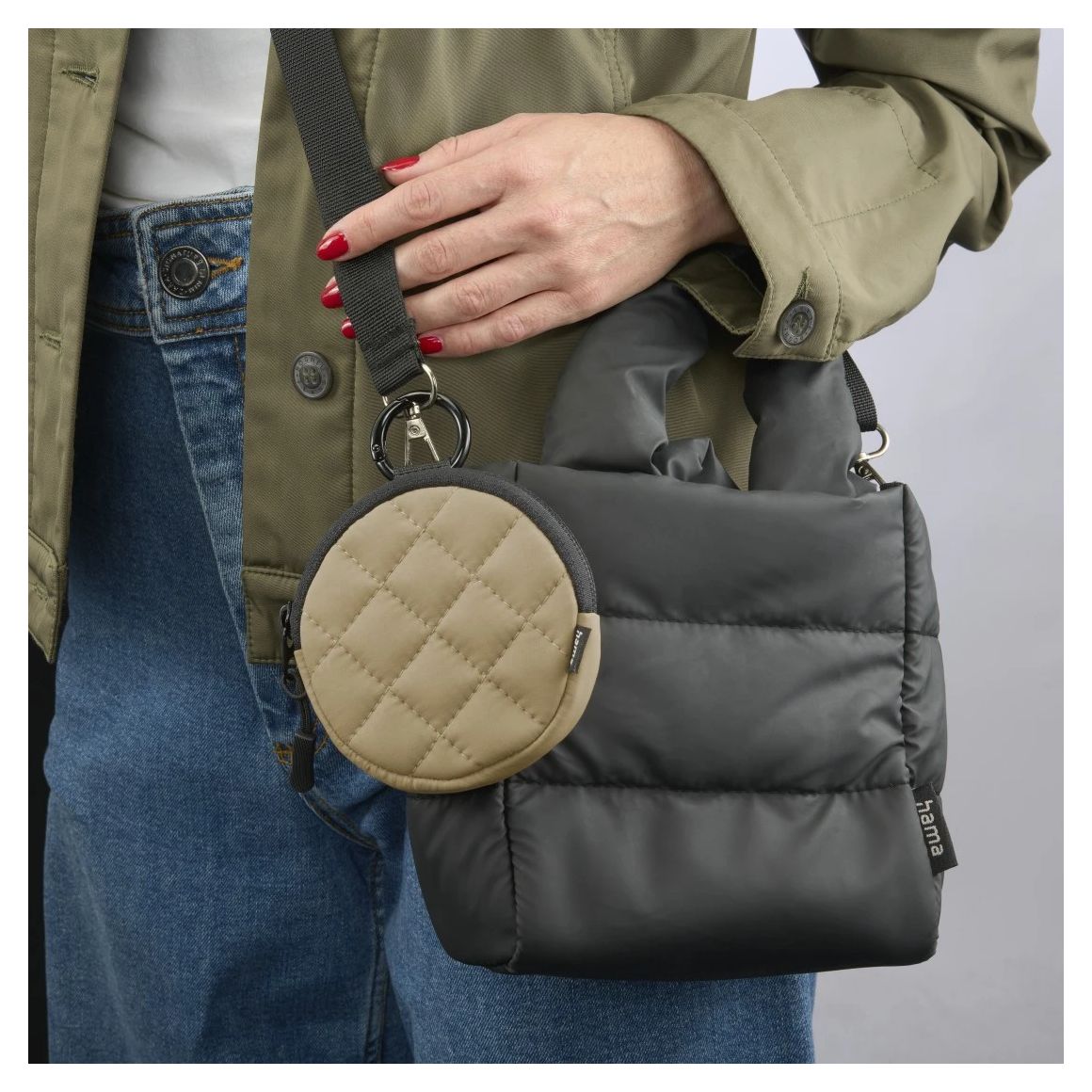 231047 Kopfhörertasche Schutzhülle  (Beige) 