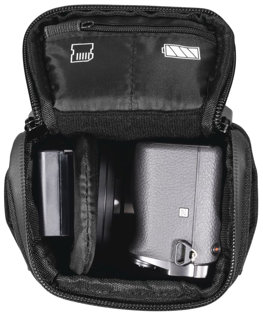 121334 Matera 90 Kameratasche für Jede Marke 80 x 75 x 130 mm (Schwarz) 