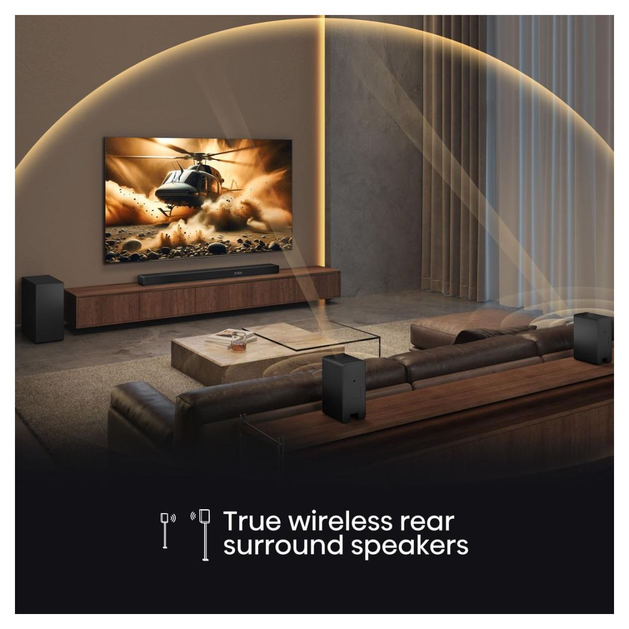 AX5140Q Soundbar 600 W 5.1.4 Kanäle  (Schwarz) 