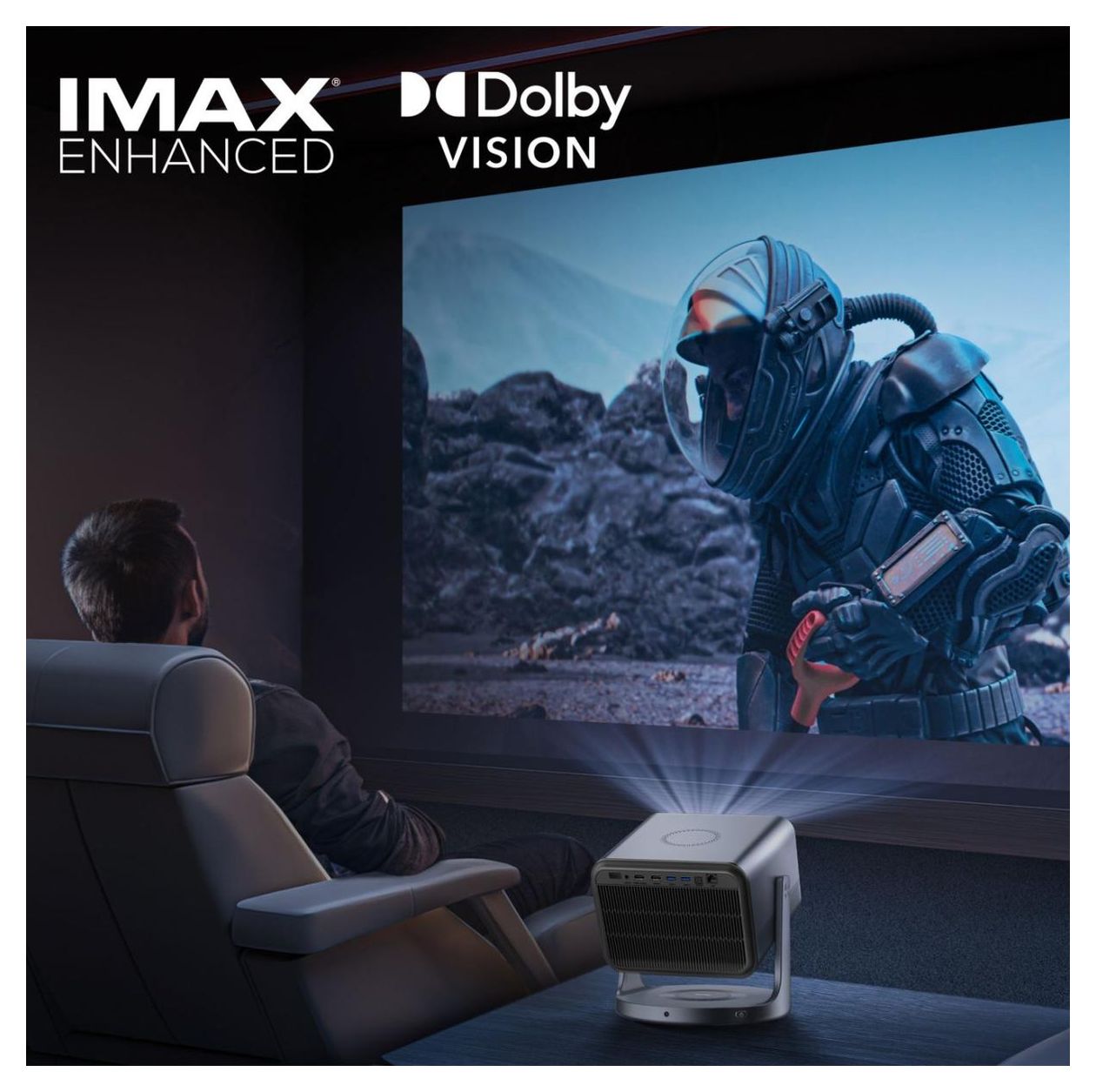 C2 Pro UHD 4K (3840x2160) 2600 ANSI Lumen  (Grau) 
