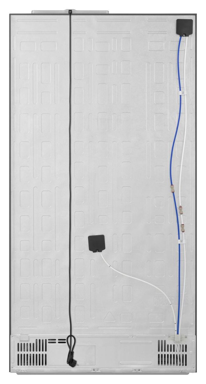RS5P528STIE Side-by-Side Kühl-/ Gefrierkombination 347 l / 181 l 312 kWh NoFrost 1786 mm x 911 mm  (Grau, Edelstahl) 