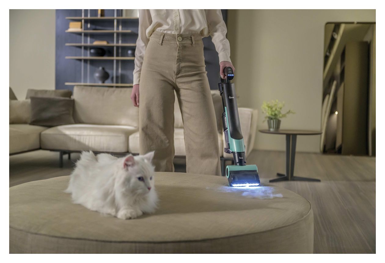 HF201P011 Handstaubsauger Beutellos bis 40 min Laufzeit 14,4 V EPA  (Blau) 