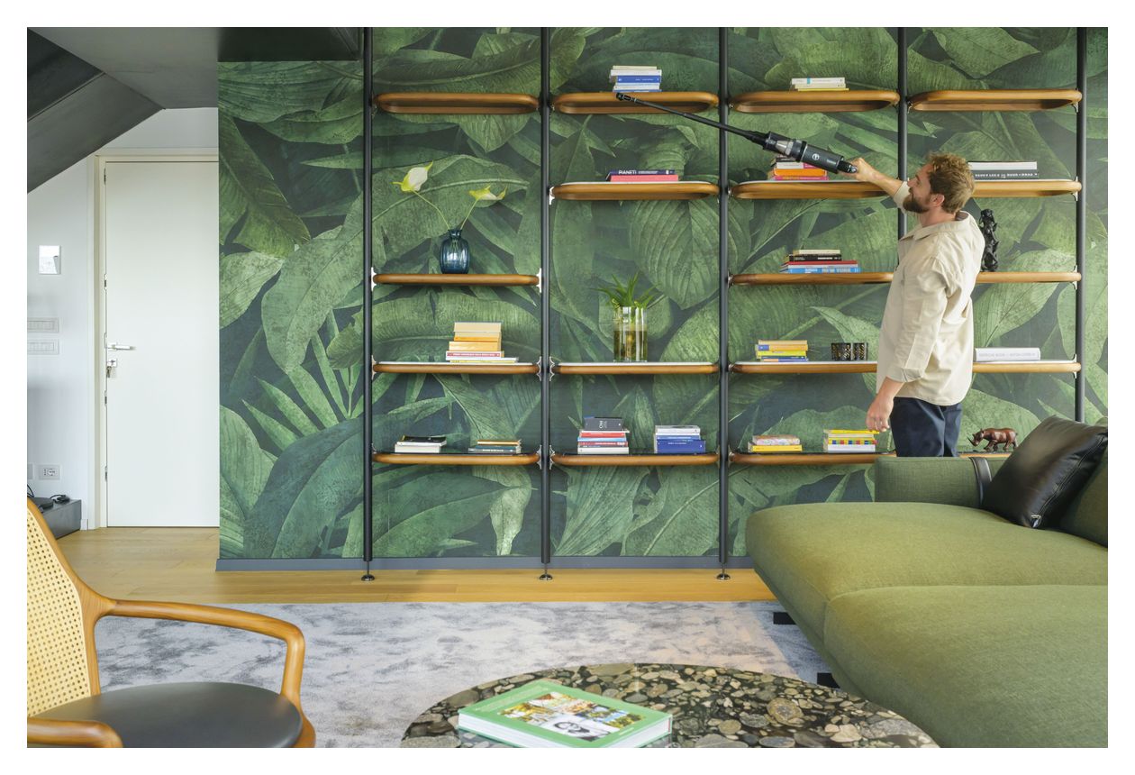 HFX10H011 Handstaubsauger Beutellos bis 30 min Laufzeit 21,6 V EPA  (Titan) 