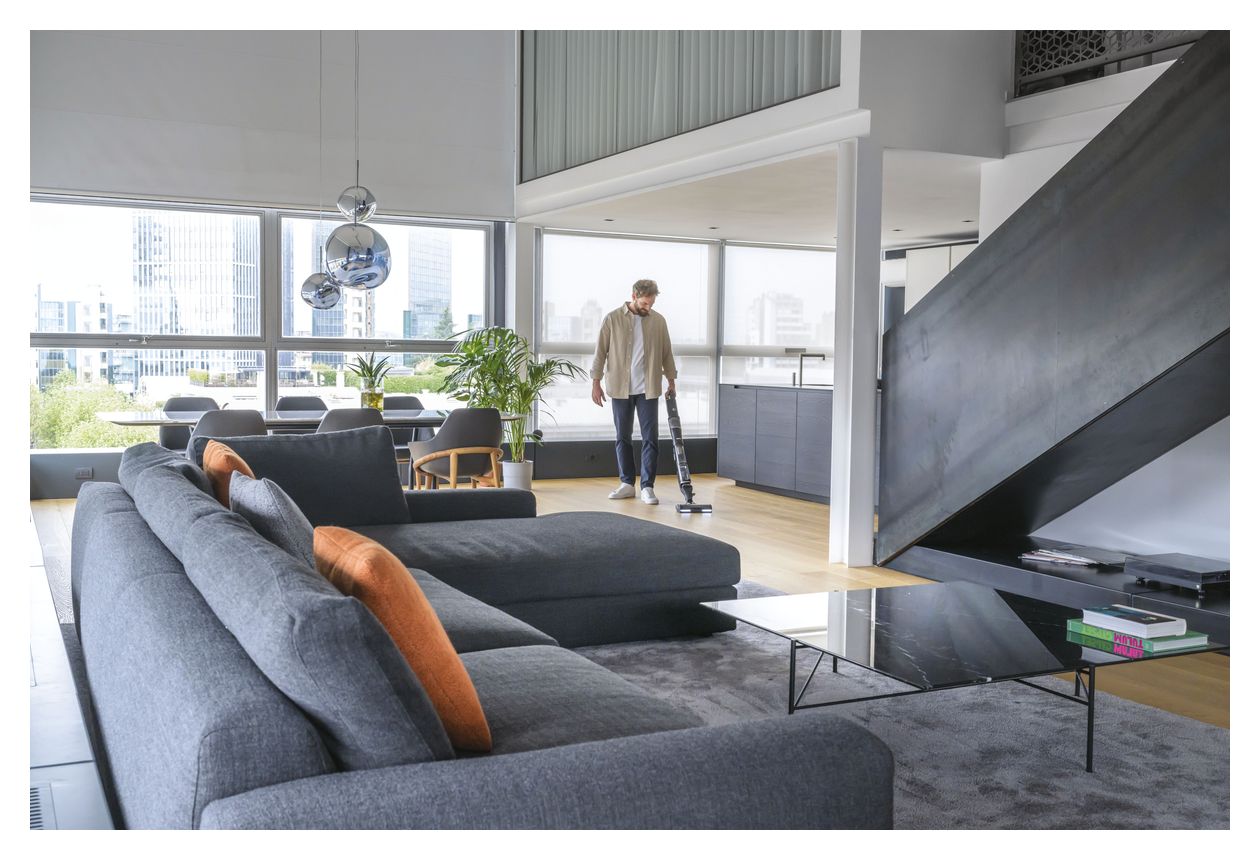 HFX10P011 Handstaubsauger Beutellos bis 30 min Laufzeit 21,6 V EPA  (Schwarz) 