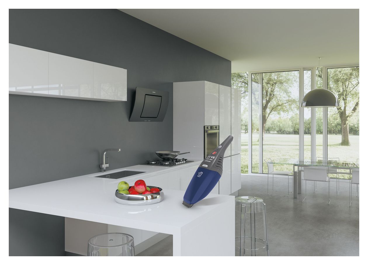 HJ36DLB011 Handstaubsauger Beutellos 3,6 V Stoff  (Blau) 