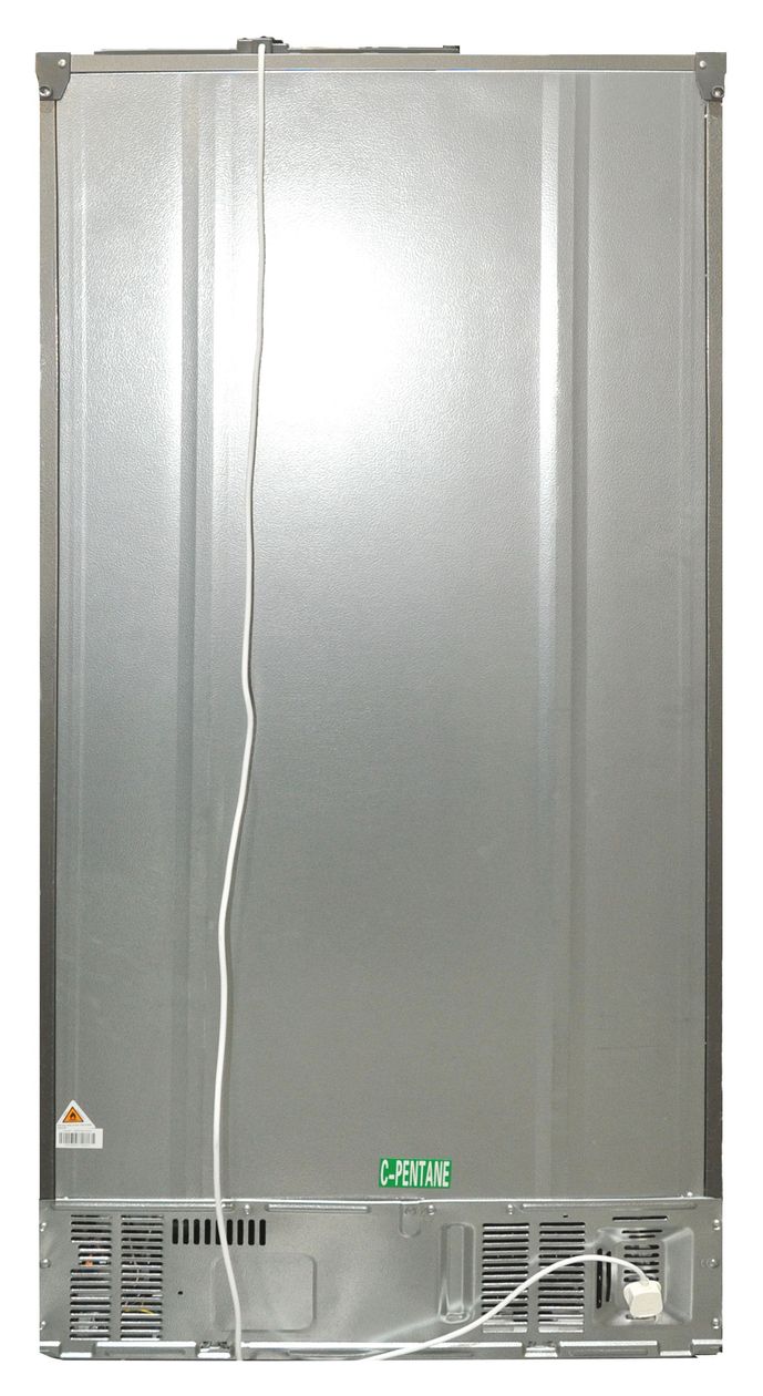 HSC818EXWD Side-by-Side Kühl-/ Gefrierkombination 284 l / 148 l 282 kWh NoFrost 1830 mm x 836 mm  (Silber) 