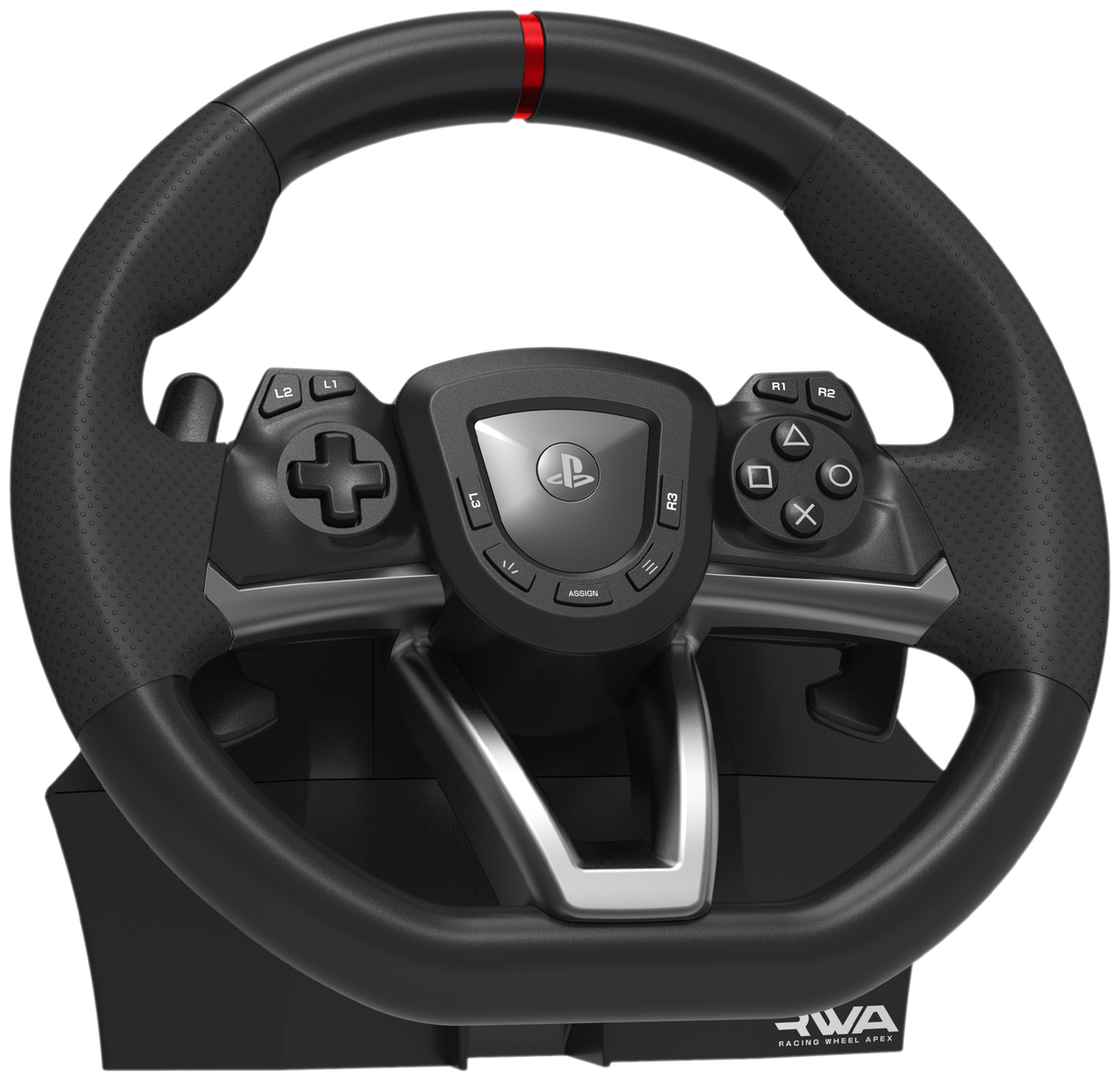 Racing Wheel Apex Lenkrad + Pedale PC, PlayStation 4, PlayStation 5 Kabelgebunden (Schwarz) 
