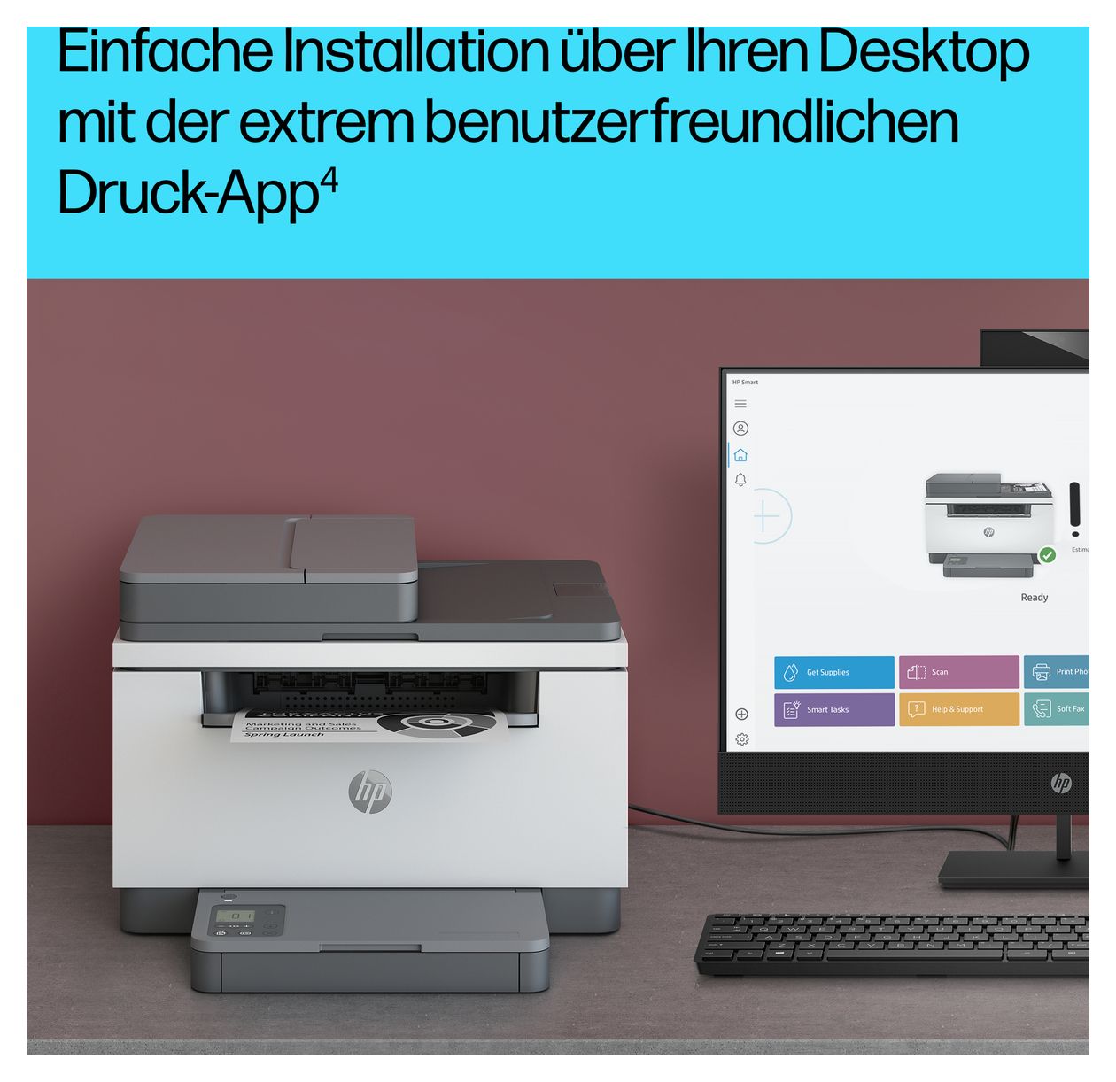 LaserJet MFP M234sdn All in One A4 Laser Drucker 600 x 600 DPI 29 Seiten pro Minute 
