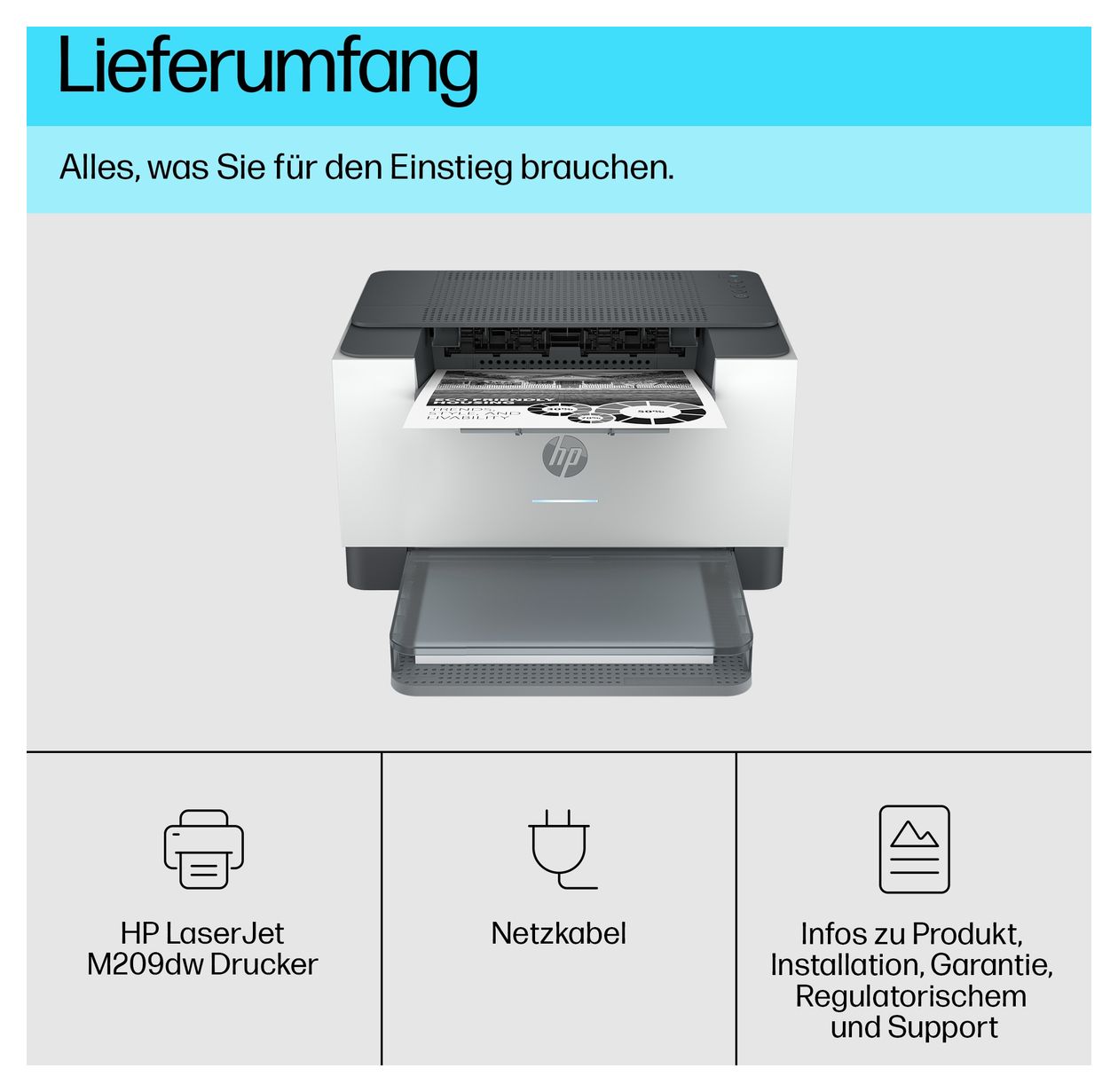 LaserJetM209dw A4 Laser Drucker 600 x 600 DPI 29 Seiten pro Minute 