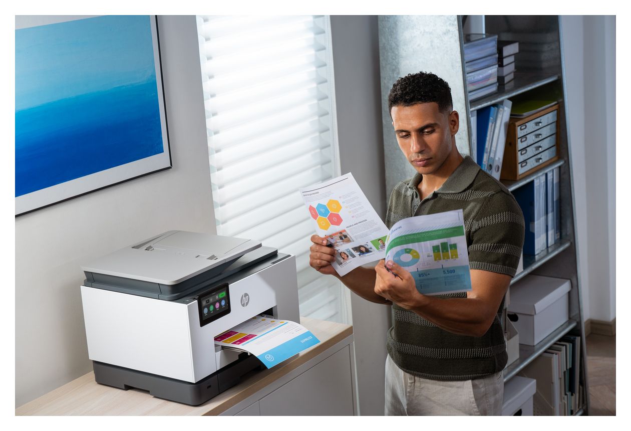 OfficeJet Pro 9132 Wireless All-in-One Farbe Drucker, Two-sided printing; Copier, Scanner 