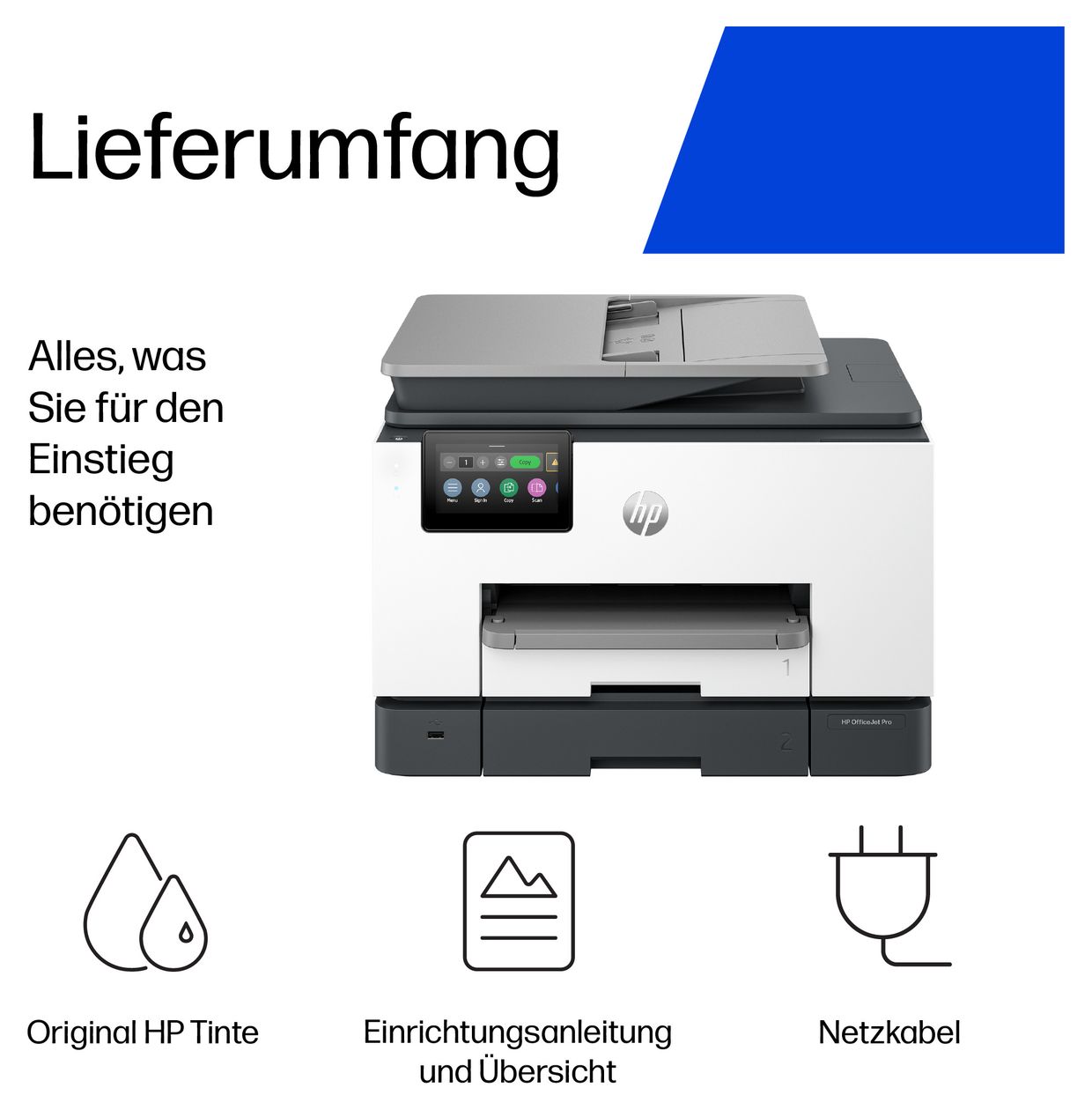 OfficeJet Pro 9132e All in One A4 Thermal Inkjet Drucker 4800 x 1200 DPI 