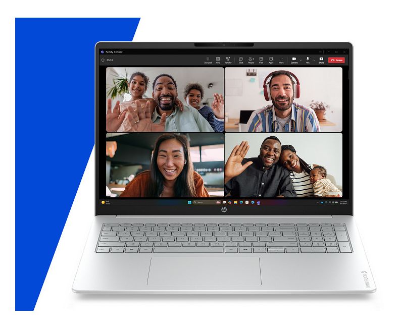 OmniBook 3 16-bu0650ng 2K Ultra HD Notebook 40,6 cm (16 Zoll) 1920 x 1200 Pixel 16 GB Ram 512 GB SSD Windows 11 Home Intel Core 5 max. 5 GHz intern  (Silber) 