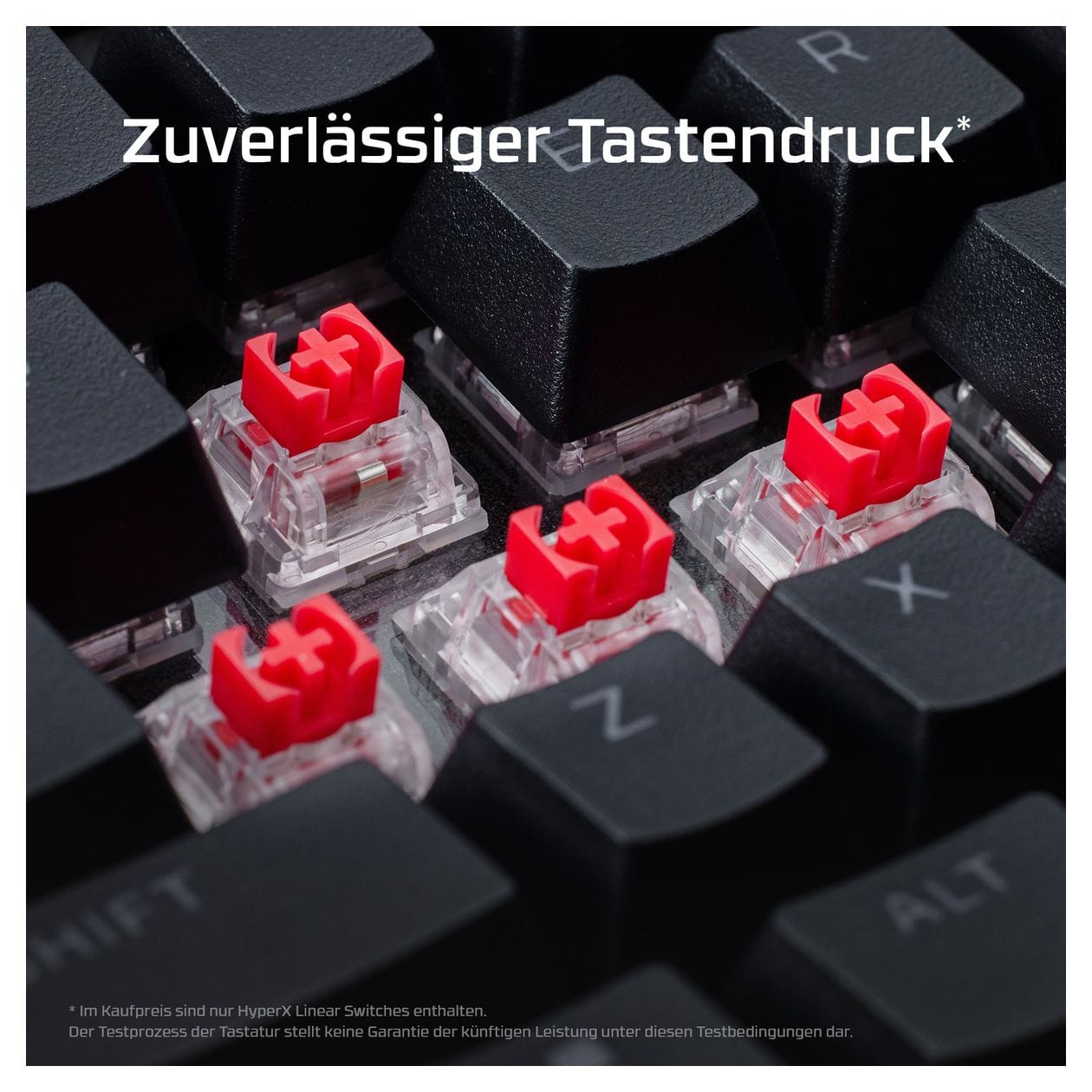 Alloy Rise 75 RGB-LED Gaming Tastatur USB  (Schwarz) 