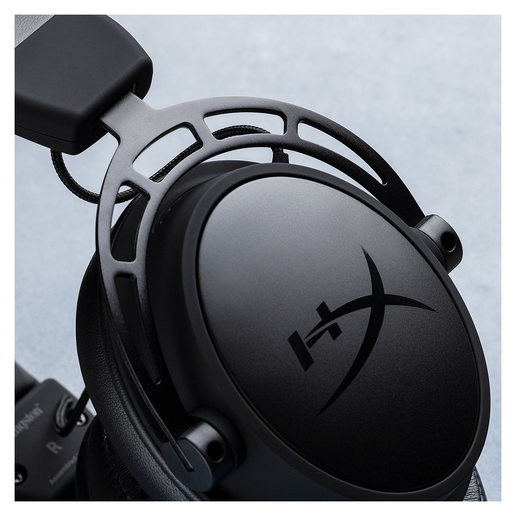 Cloud Alpha Over-Ear Gaming Kopfhörer kabelgebunden  (Schwarz/Rot) 