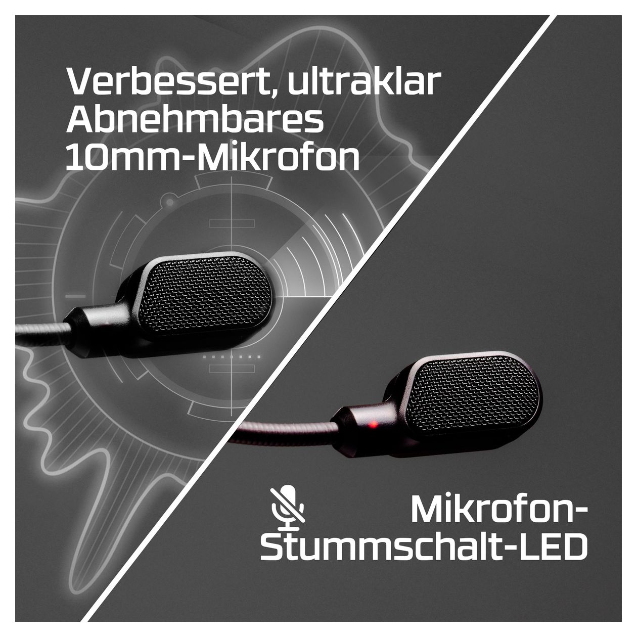Cloud III Gaming Over-Ear Gaming Kopfhörer kabelgebunden USB Typ-C  (Schwarz/Rot) 