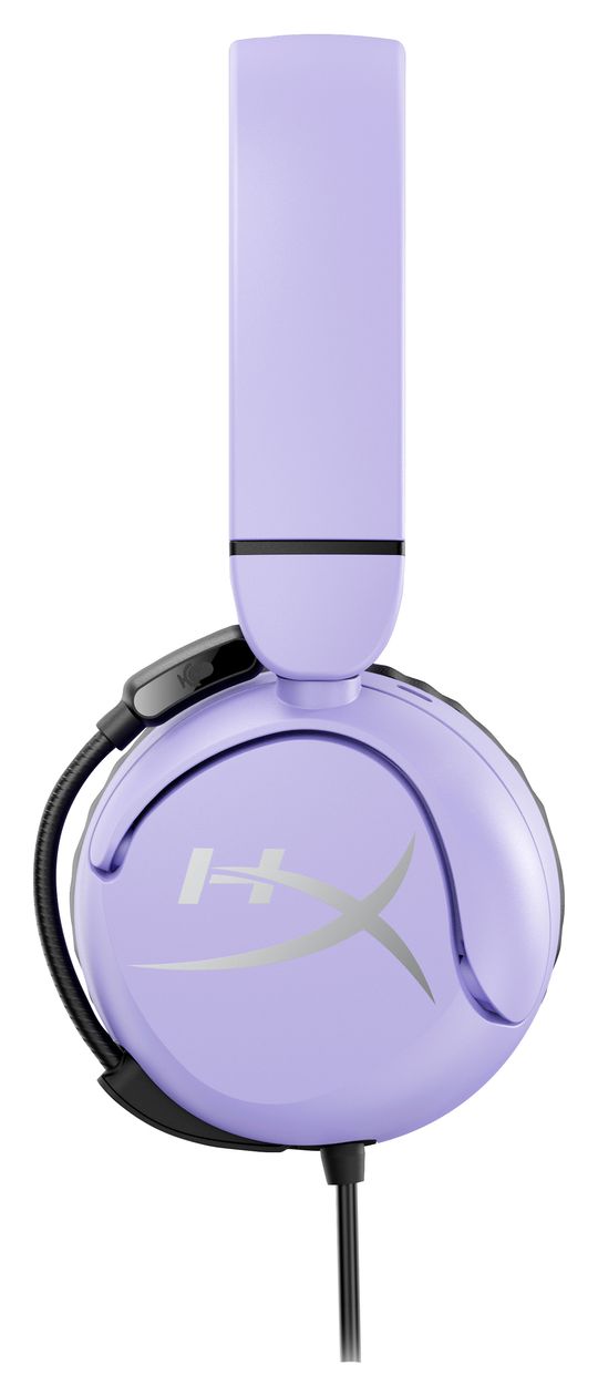 Cloud Mini Gaming Ohraufliegender Kopfhörer Kabelgebunden  (Schwarz, Lavendel) 