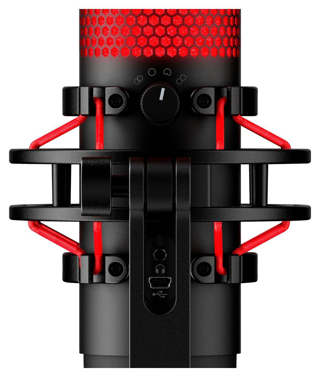 QuadCast Kabelgebunden PC-Mikrofon USB  (Rot) 