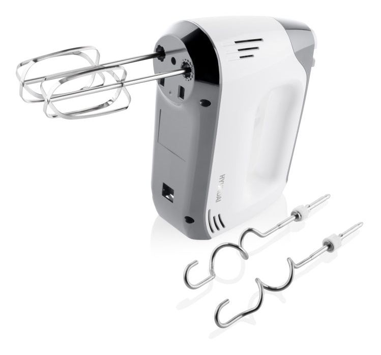 HM707 Handmixer 300 W 5 Stufen  (Weiß, Grau) 