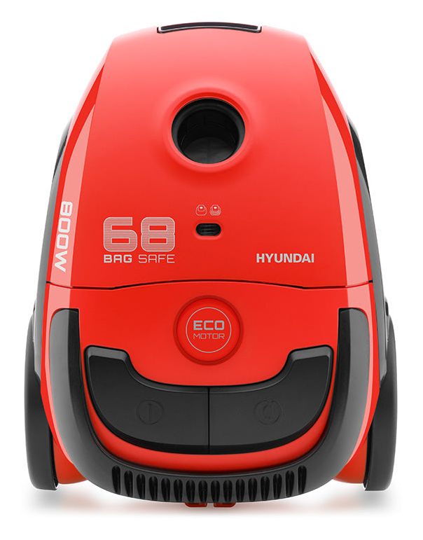 UVC068 Bodenstaubsauger mit Staubbeutel 800 W  (Rot) 