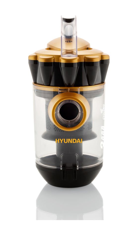 VC014 Bodenstaubsauger Beutellos 800 W HEPA  (Schwarz, Orange) 