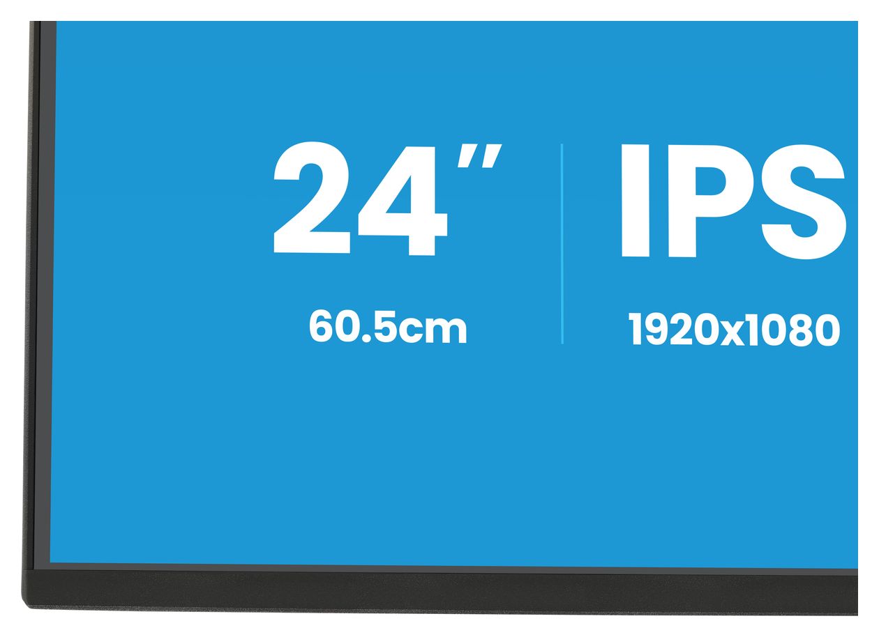 ProLite XB2492HSU-B1 Full HD Monitor 60,5 cm (23.8 Zoll) 16:9 3 ms 300 cd/m²  (Schwarz) 