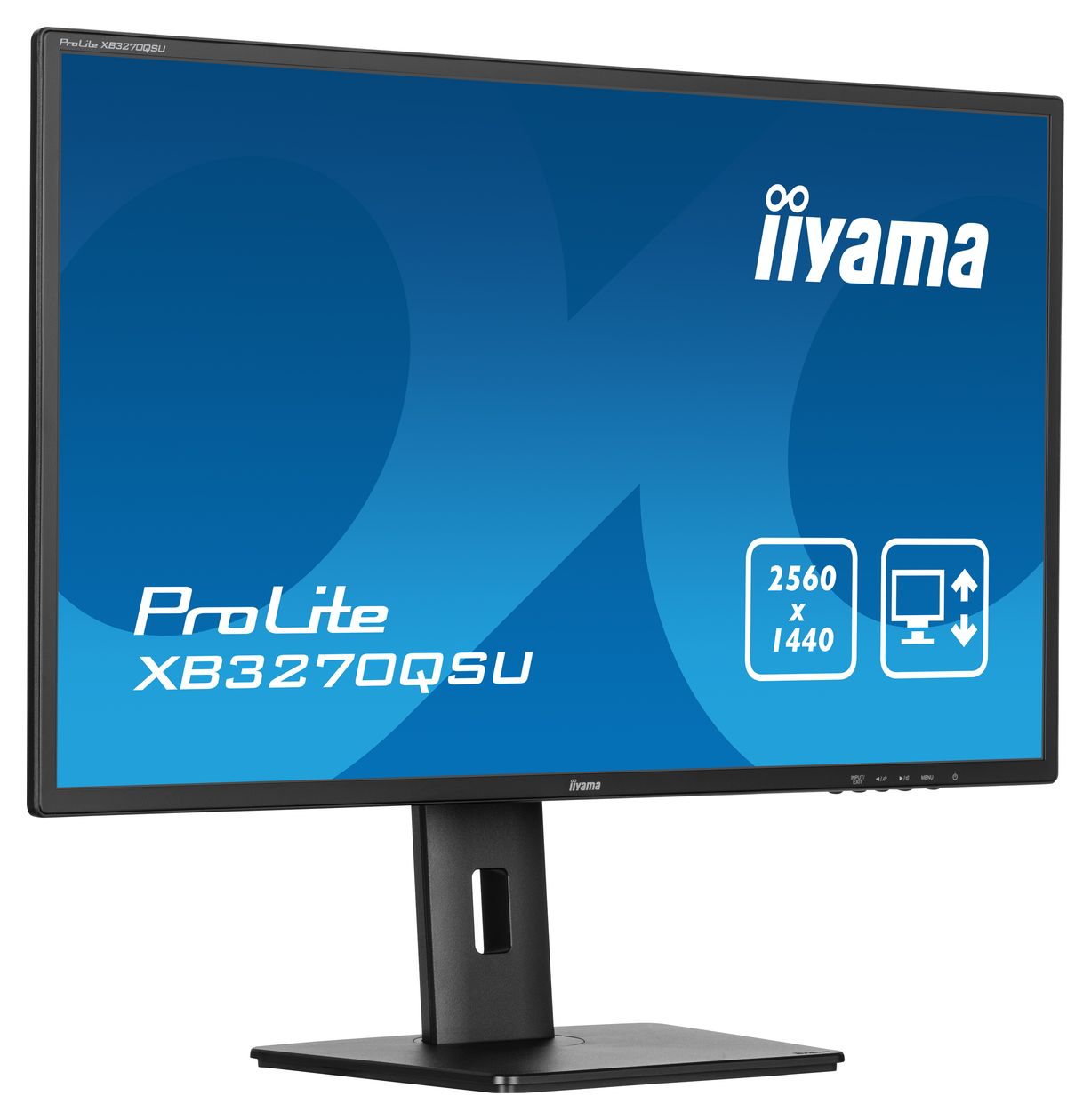 ProLite XB3270QSU-B1 Quad HD Monitor 80 cm (31.5 Zoll) 16:9 3 ms 250 cd/m²  (Schwarz) 