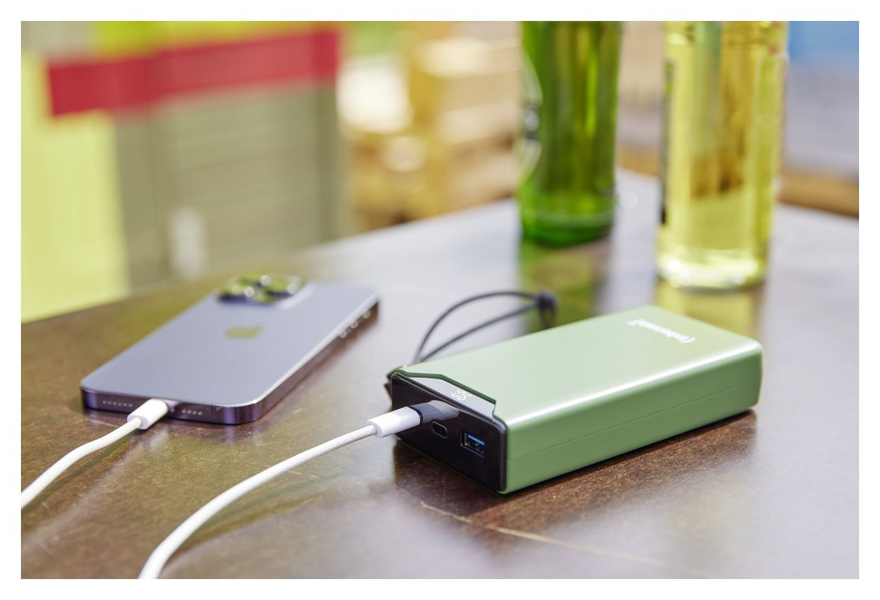 F 20000 mAh Powerbank  (Grün) 
