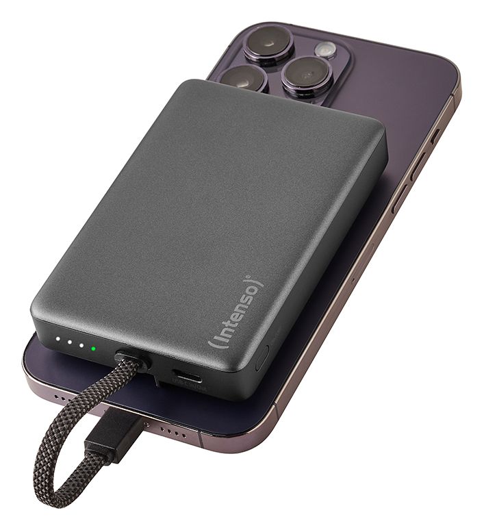 MC10000 10000 mAh Powerbank USB Typ-C  (Schwarz, Grau) 
