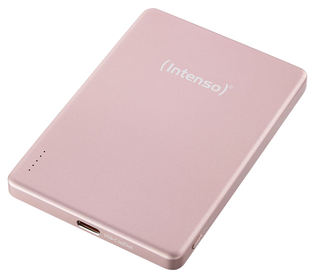 MW 5000 mAh Powerbank USB Typ-C Kabelloses Laden  (Rose) 