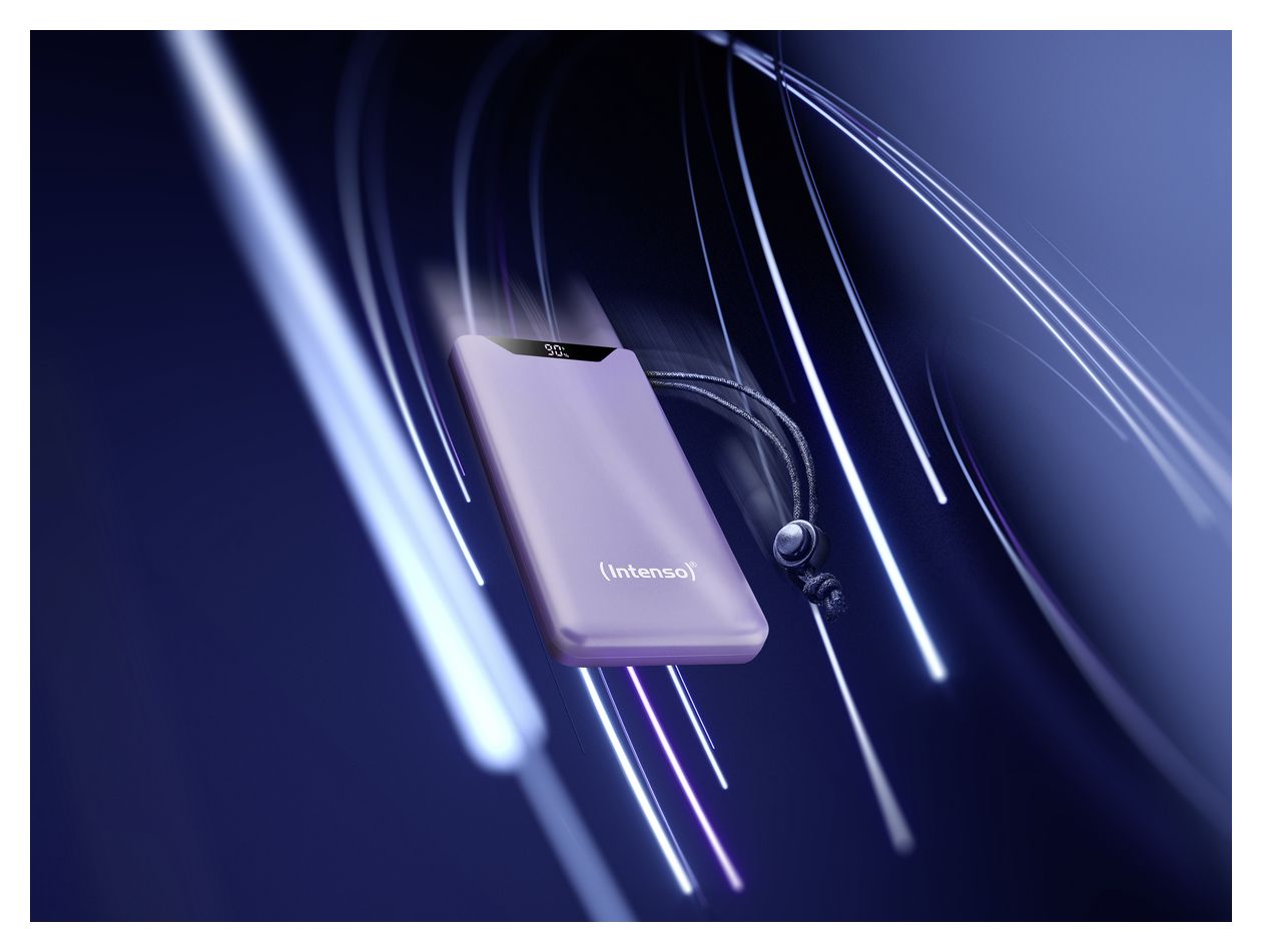 F 10000 mAh Powerbank  (Violett) 