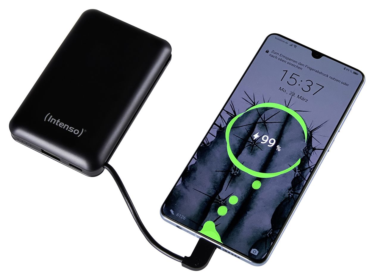 XC 10000 mAh Powerbank USB Typ-C  (Schwarz) 