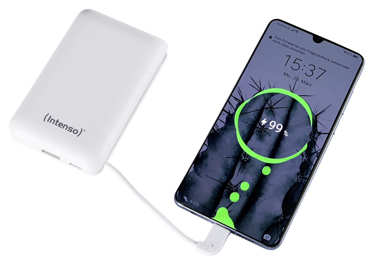 XC 10000 mAh Powerbank USB Typ-C  (Weiß) 