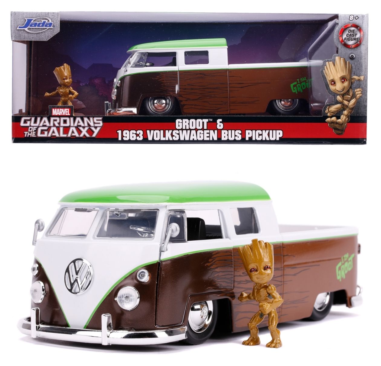 Marvel Groot 1963 Bus Truck 1:24 