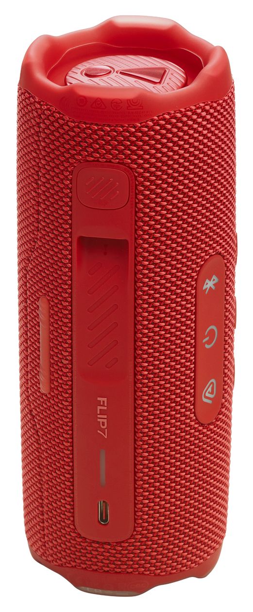 Flip 7 25 W Bluetooth Lautsprecher IP67 Laufzeit bis 14 h  (Rot) 