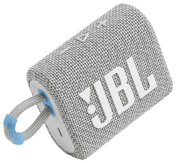 JBL Go 3 Eco von Technomarkt IP67 Bluetooth expert Wasserdicht Weiß) (Blau, Lautsprecher