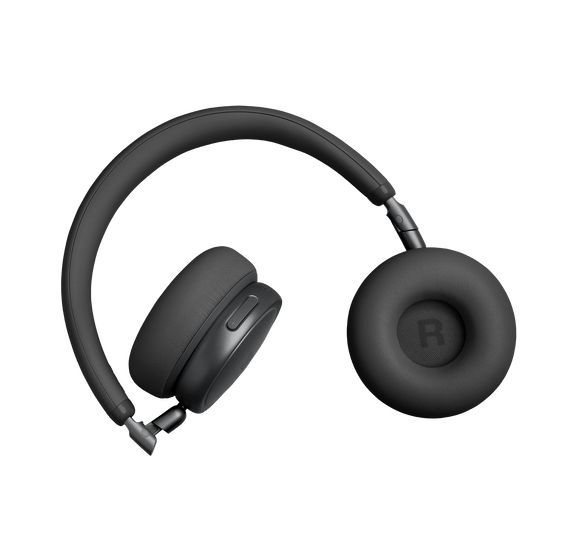 Live 680NC Ohraufliegender Bluetooth Kopfhörer kabelgebunden&kabellos 50 h Laufzeit USB Typ-C  (Schwarz) 