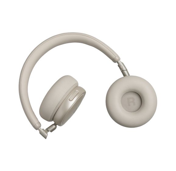 Live 680NC Ohraufliegender Bluetooth Kopfhörer kabelgebunden&kabellos 50 h Laufzeit USB Typ-C  (Champagner) 