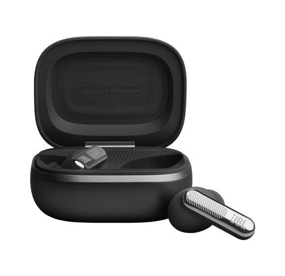 Live Beam 4 In-Ear Bluetooth Kopfhörer kabellos 10 h Laufzeit IP55  (Schwarz) 