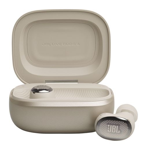 Live Buds 4 In-Ear Bluetooth Kopfhörer kabellos 8 h Laufzeit IP55  (Champagner) 