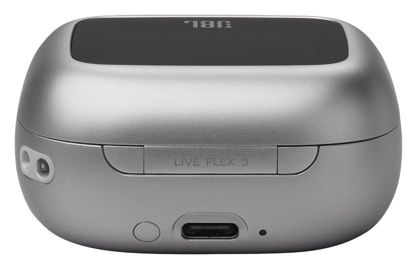 Live Flex 3 In-Ear Bluetooth Kopfhörer kabellos 7 h Laufzeit IP54  (Silber) 