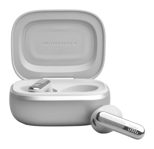 Live Flex 4 In-Ear Bluetooth Kopfhörer kabellos IP54  (Silber) 