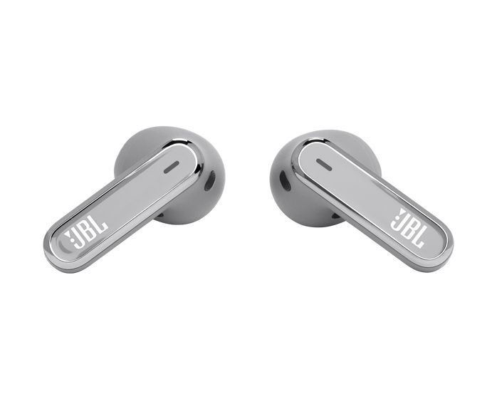 Live Flex In-Ear Bluetooth Kopfhörer Kabellos TWS 40 h Laufzeit IP54  (Silber) 