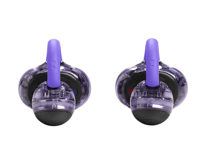 Soundgear Clips In-Ear Bluetooth Kopfhörer Kabellos TWS 8 h Laufzeit IP54  (Violett) 
