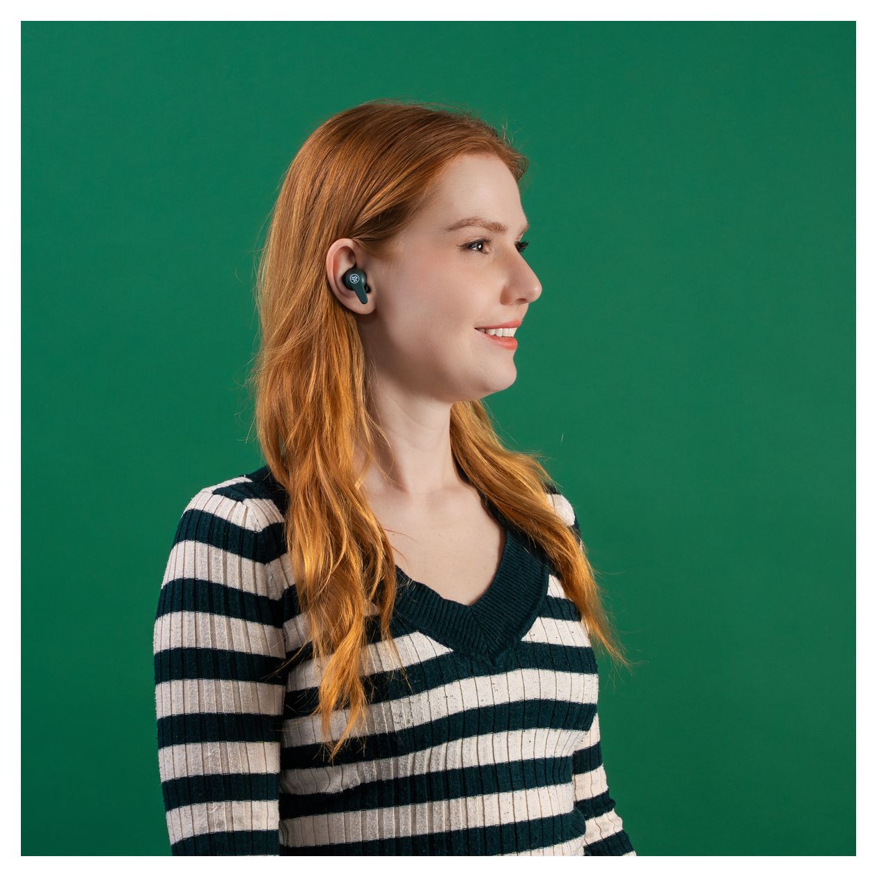 Go Pods ANC In-Ear Bluetooth Kopfhörer Kabellos TWS 26 h Laufzeit IP55  (Grün) 