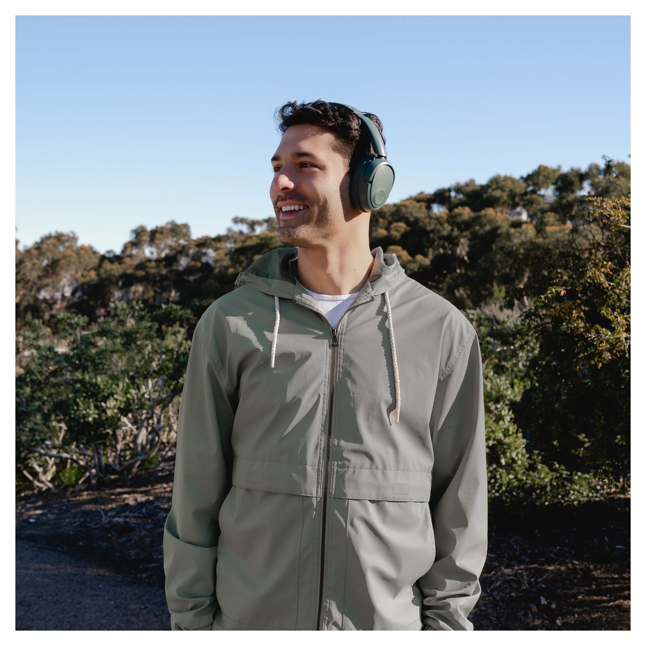 Lux ANC Over Ear Bluetooth Kopfhörer kabellos  (Salbei) 